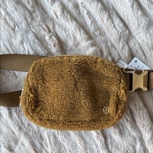 Lululemon Brown Sherpa Belt Bag